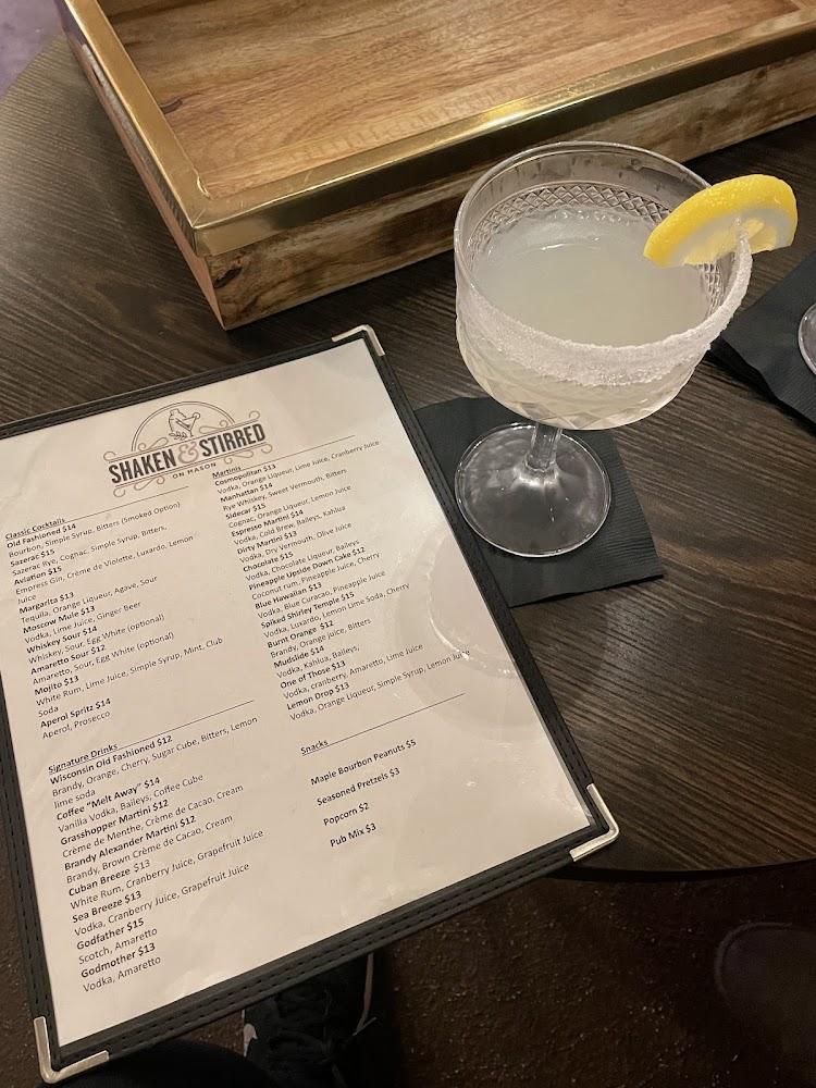 Shaken & Stirred on Mason Menu image 3